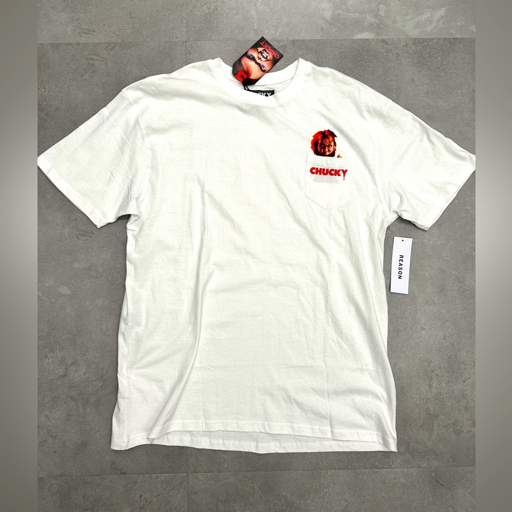 Reason x Chucky horror t-shirt
